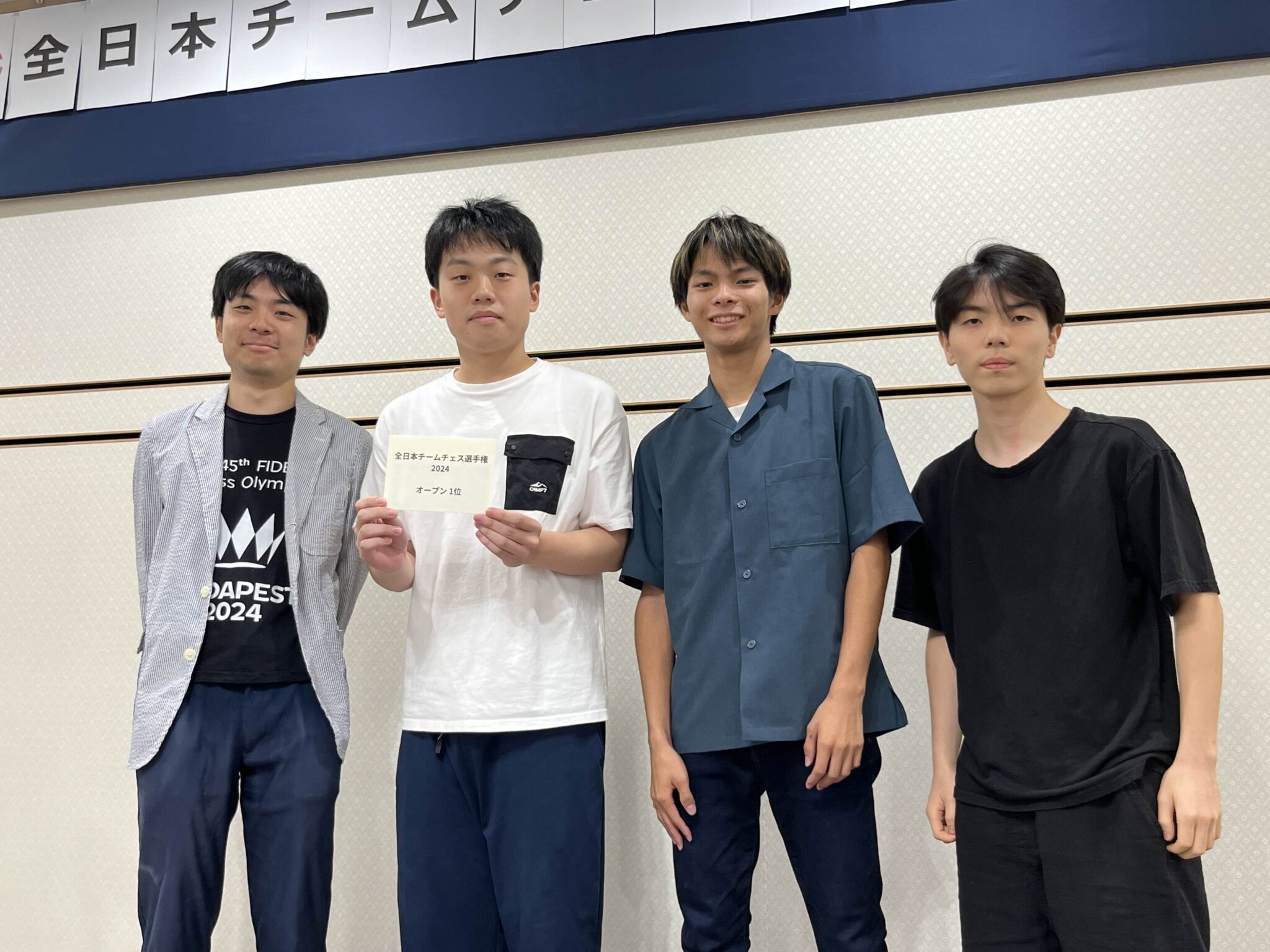 Japan Team Chess Championship 2024 Results 日本チェス連盟